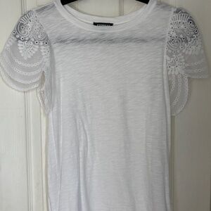 Express white top.
